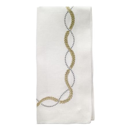 Olympia Napkin - Gold and Silver