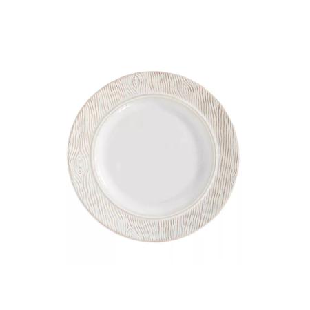 Juliska Blenheim Oak Side/Cocktail Plate - Whitewash