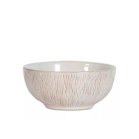 Juliska Blenheim Oak Cereal/Ice Cream Bowl- Whitewash