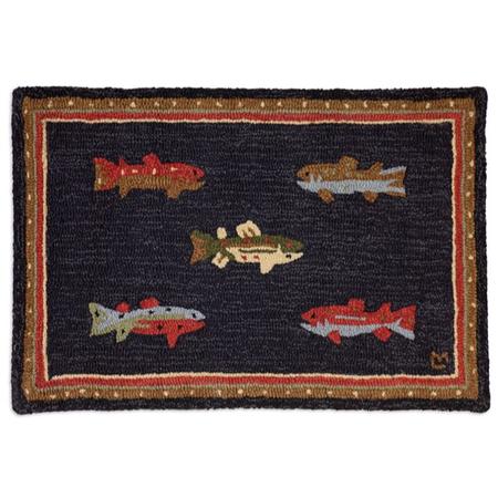 River Fish 2 x 3 Rug Copy