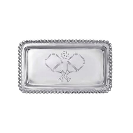 Mariposa Pickleball Beaded Statement Tray