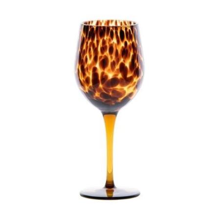 Juliska Puro Wine Glass - Tortoiseshell