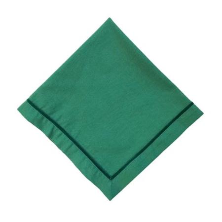 Juliska Velvet Trim Napkin - Evergreen