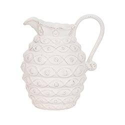 Juiska Jardins du Monde Ceramic Pitcher - Whitewash