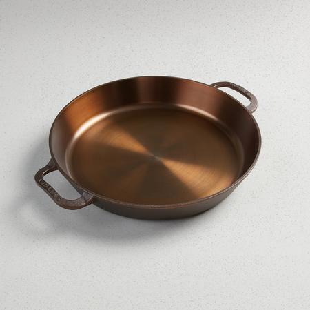 SMITHEY IRONWARE NO. 14 DUAL HANDLE SKILLET