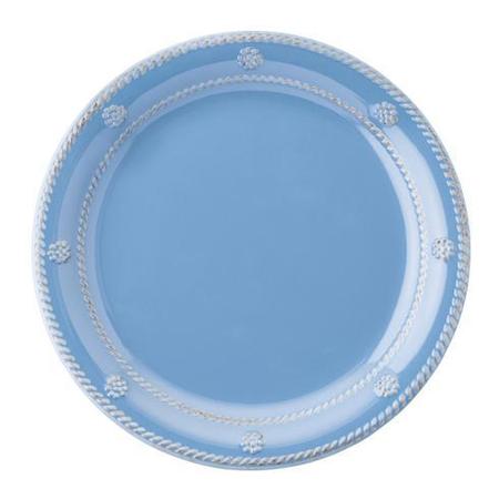 Juliska Berry & Thread Melamine Dessert/Salad Plate - Chambray