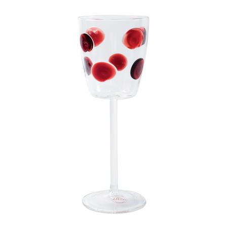 Vietri Drop Red Wine Glass