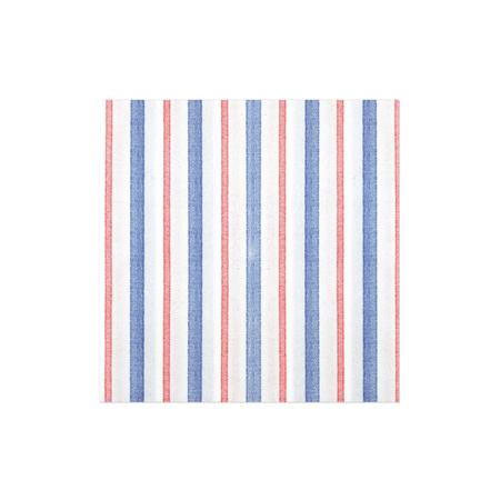 Vietri Papersoft Napkins Americana Stripe Dinner Napkins (Pack of 20)