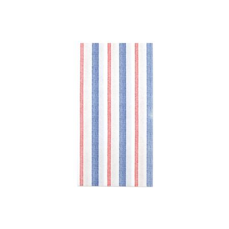 Vietri Papersoft Napkins Americana Stripe Guest Towels (Pack of 20)