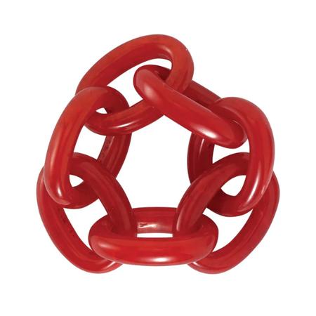 Chain Napkin Ring - Red