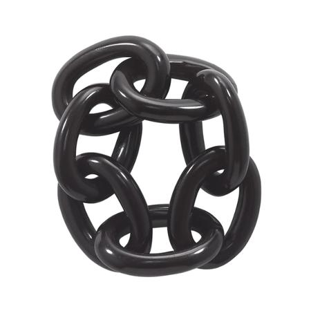 Chain Napkin Ring - Black