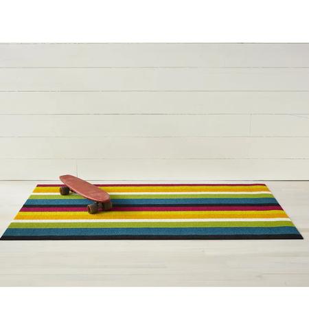 Chilewich Bold Stripe Shag Mat 24