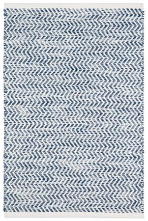 Coastal Blue Handwoven Indoor/Outdoor Rug